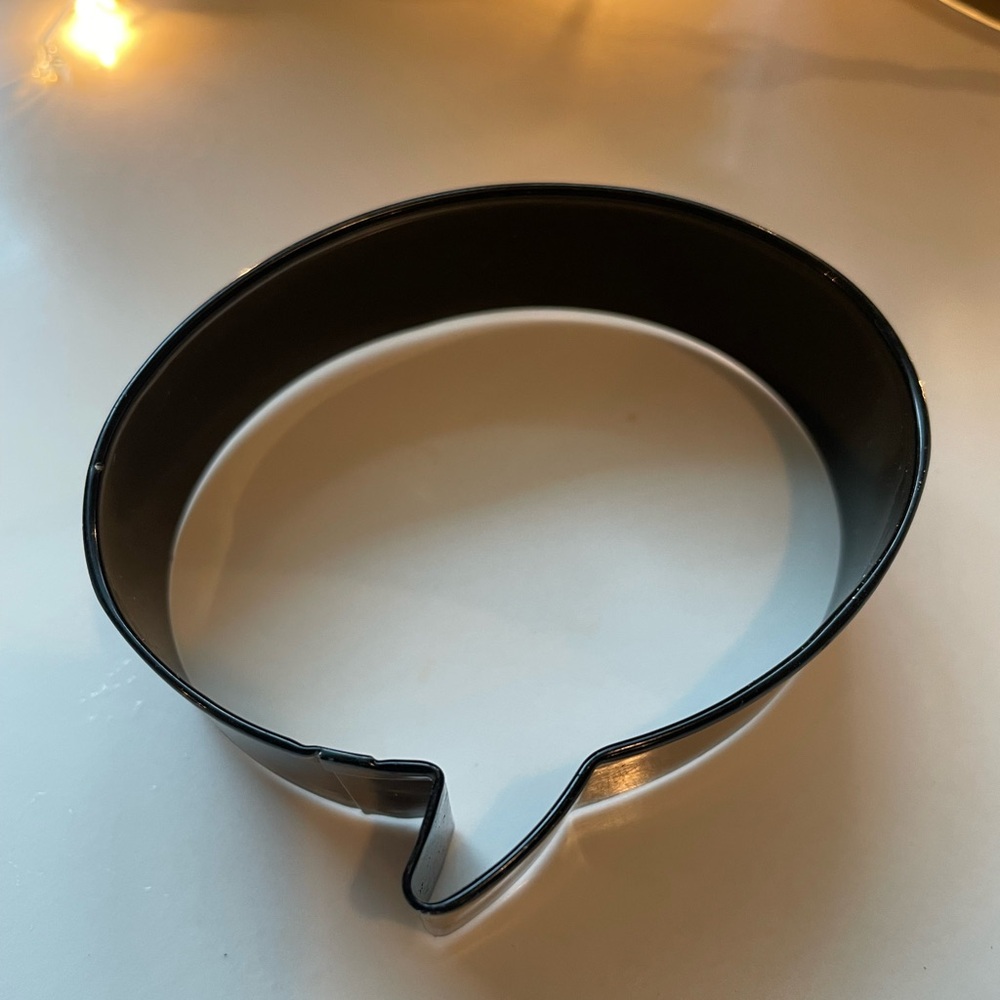 Speech Bubble Cookie Cutter